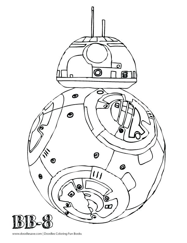 612x792 Bb 8 Coloring Page Star Wars Coloring Page Bb 8 Droid Coloring