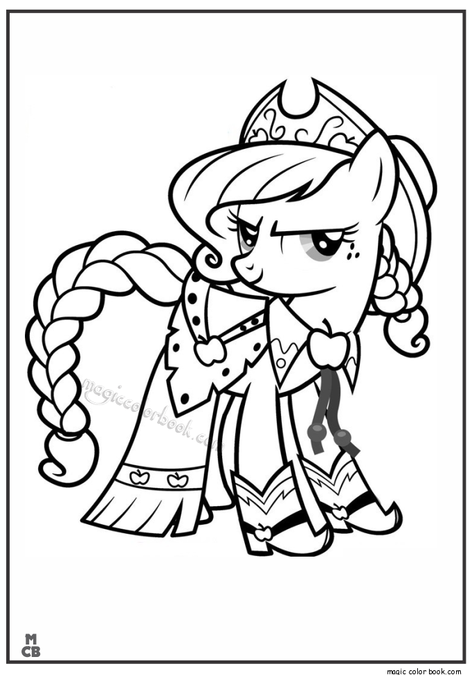 685x975 My Little Pony Coloring Pages 34