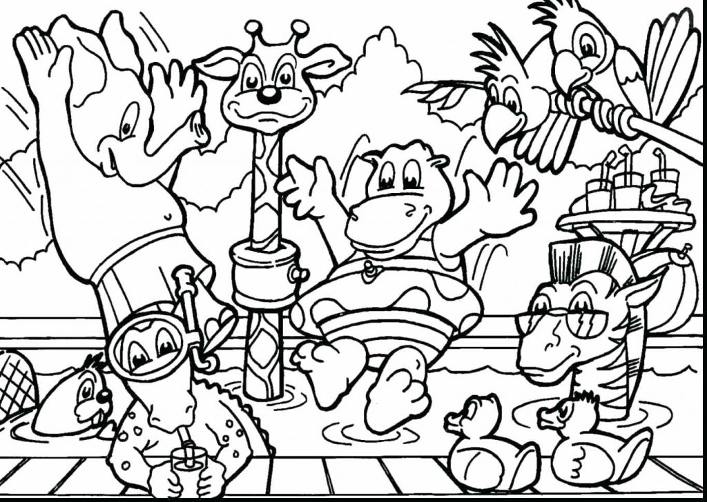 1024x728 Coloring Page ~ Buzz Lightyear Coloring Page Alien Spaceship Pages