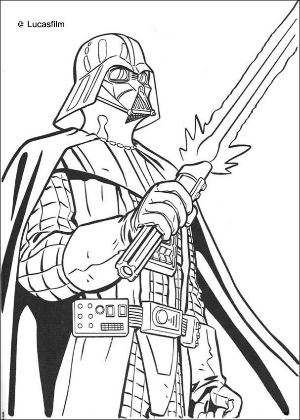607x850 Come To The Dark Side Coloring Pages