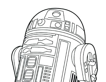 432x337 R2d2 Coloring Pages