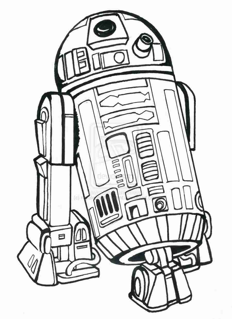 900x1235 Free Printable R2d2 Coloring Pages Page Kids Eassume Picture