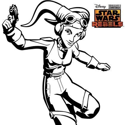 420x420 Star Wars Sabine Coloring Pages Jeux Et Coloriages Coloriages