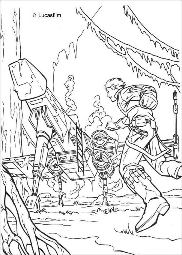 Star Wars Spaceship Coloring Pages