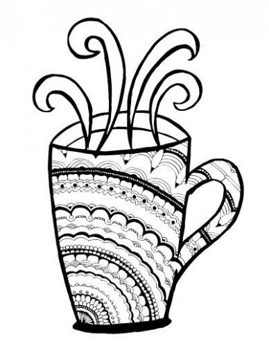 388x502 Starbucks Coffee Drawing