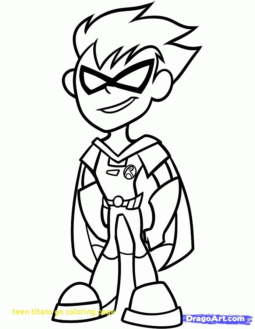 837x1079 Fresh Teen Titans Go Coloring Pages Free Coloring Pages Download