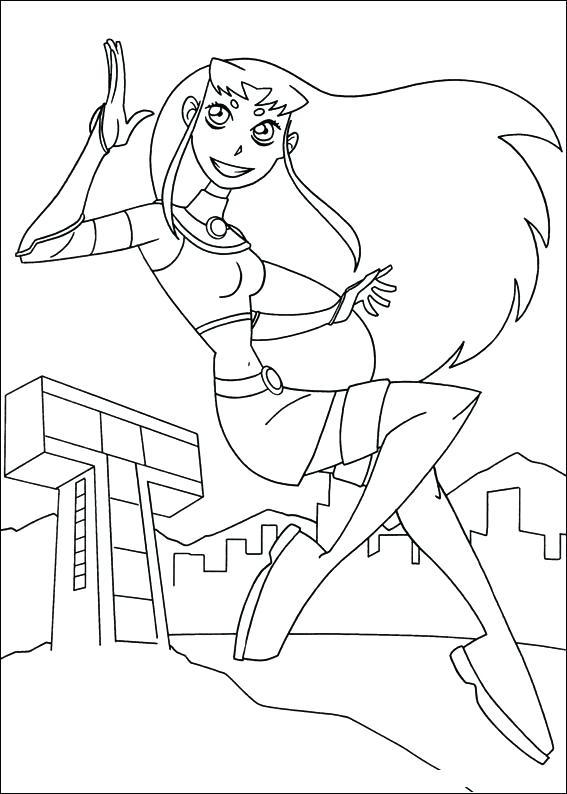 567x794 Starfire Coloring Pages Choose Coloring Lessons With Idea