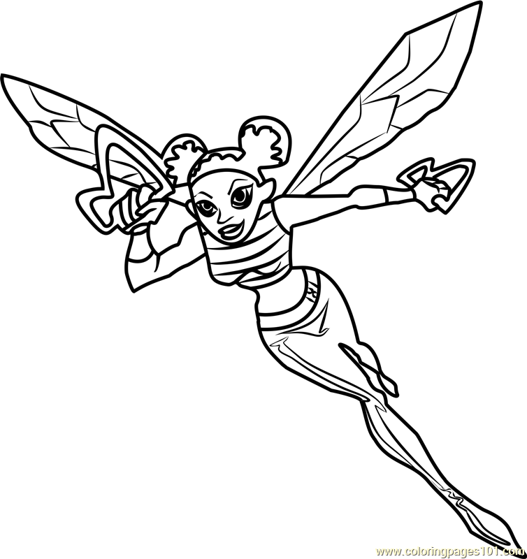 754x800 Teen Titans Go! Coloring Pages