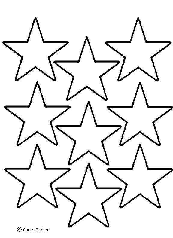 576x792 Printable Pictures Of Stars Star Coloring Pages Printable Archives