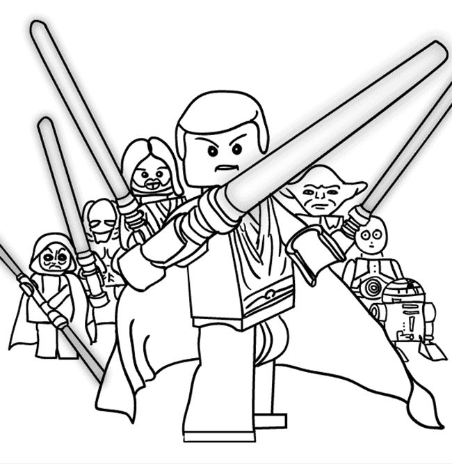 650x666 Star Wars Free Printable Coloring Pages For Adults Amp Kids {Over