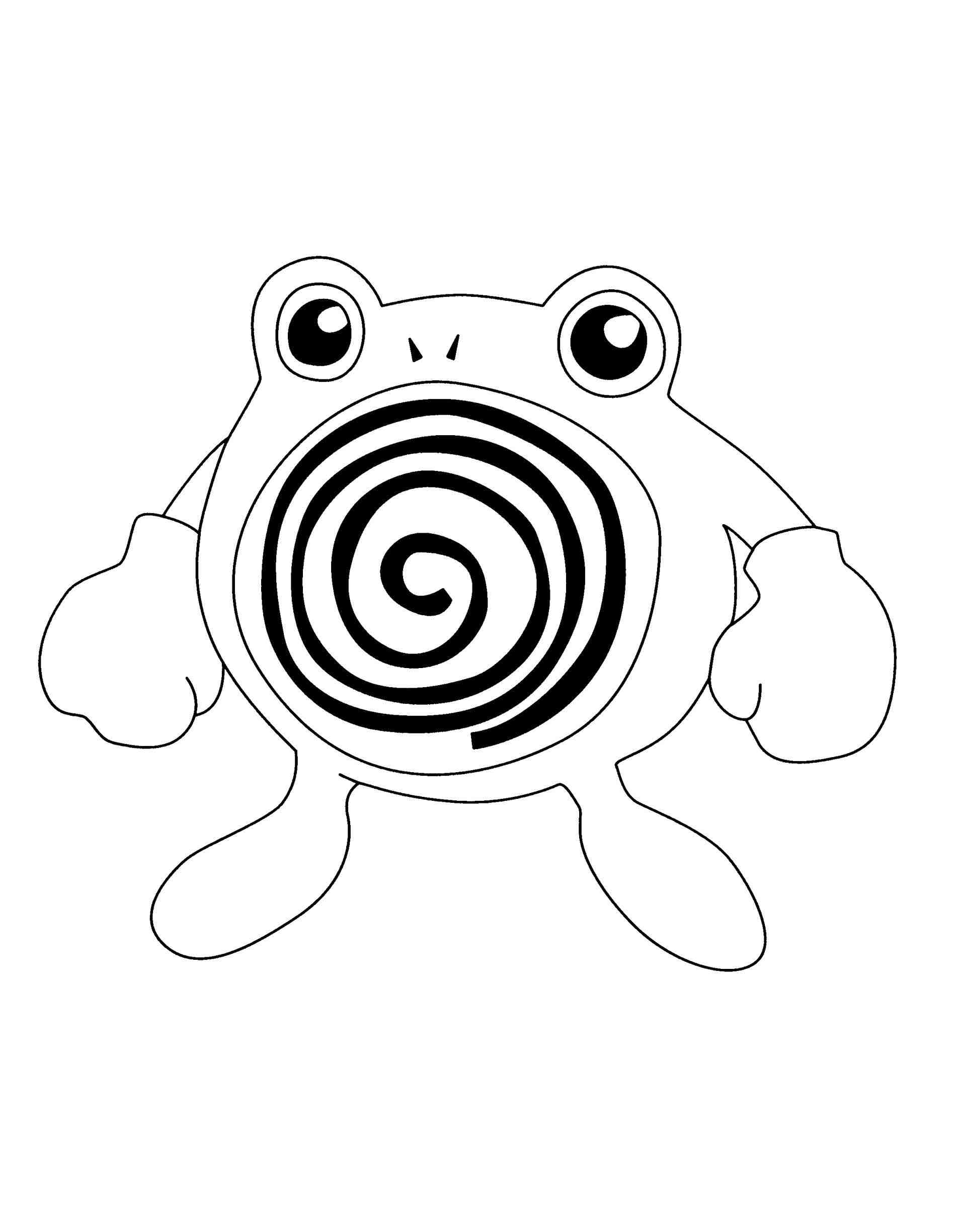 1896x2449 Poliwhirl Coloring Pages Web Coloring Pages
