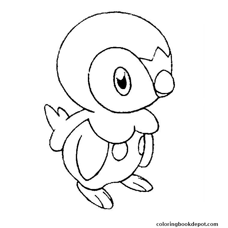 760x760 Pokemon Tiplouf Coloring Pages