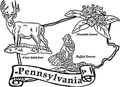 480x348 Pennsylvania Coloring Pages Click To See Printable Version