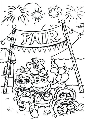 342x480 Fair Coloring Pages County Fair Coloring Pages County Fair