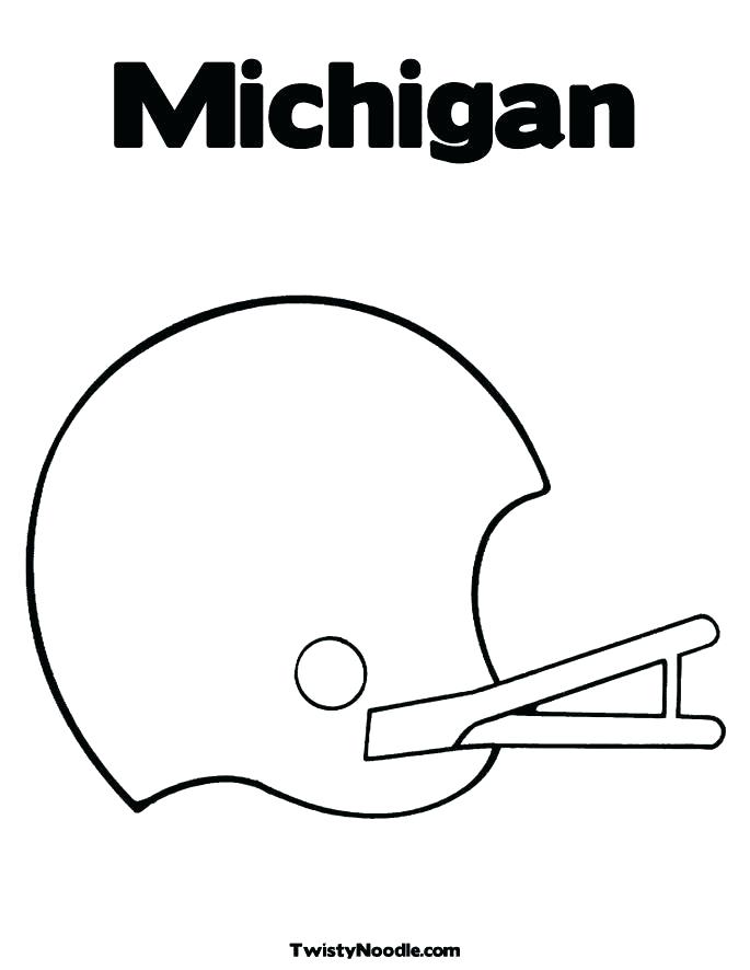 685x886 Michigan Coloring Book State Symbol Coloring Page Download State