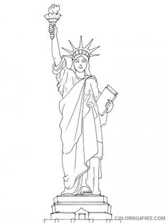 236x314 Learn How To Draw Statue Of Liberty (Statues) Step By Step