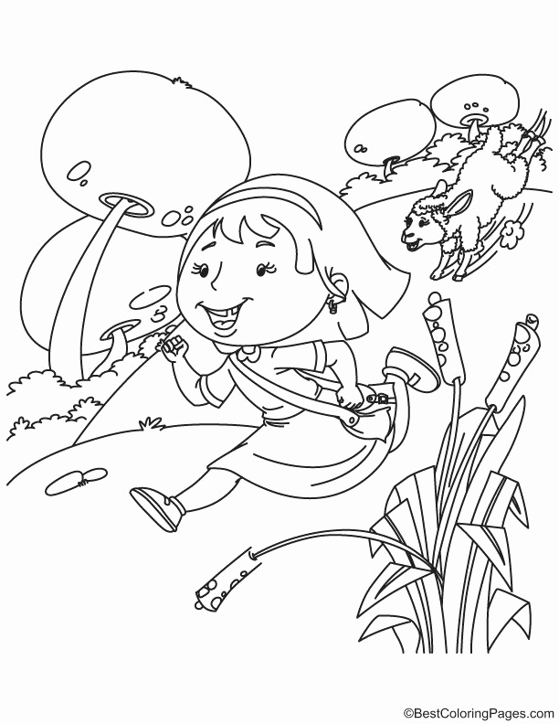 Steak Coloring Page