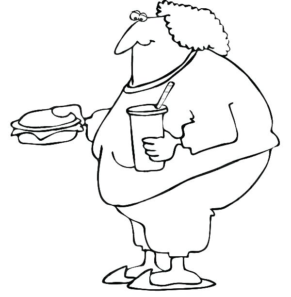 600x612 Inspirational Fast Food Coloring Pages Or Steak With Potatoes 76