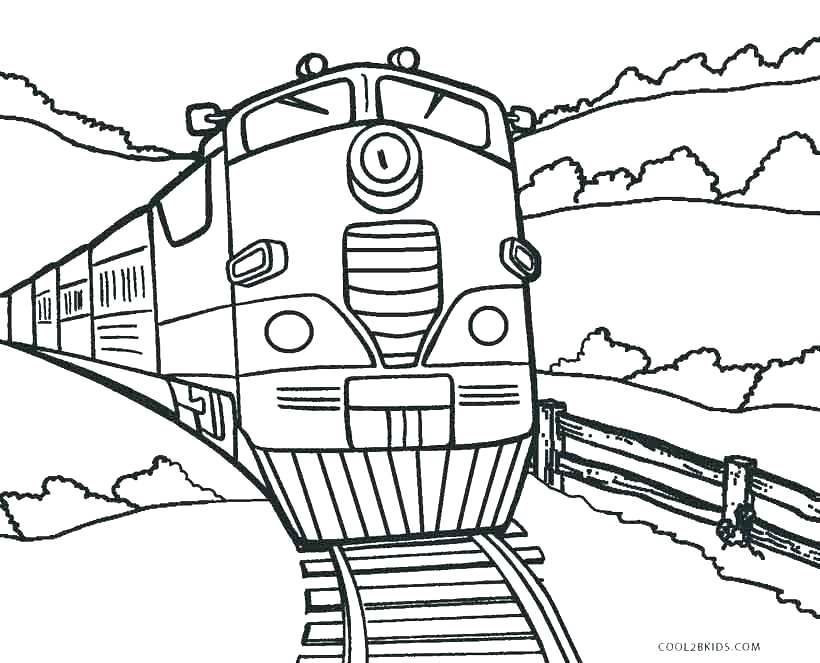 820x663 Steam Engine Coloring Sheets Steam Train Coloring Pages