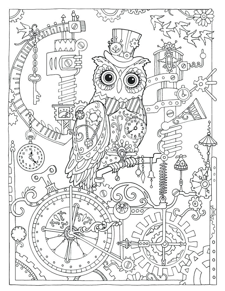736x952 Steampunk Coloring Pages Image Result For Steampunk Coloring Pages
