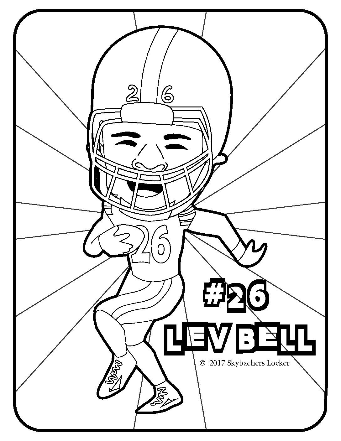 1088x1408 Free Steelers Coloring Pages For 2017 Skybacher's Locker