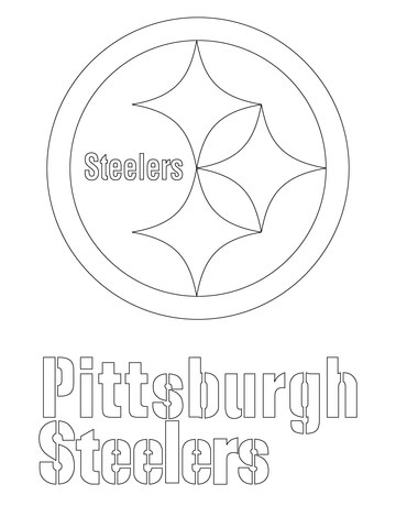 360x480 Pittsburgh Steelers Coloring Pages
