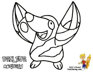 304x235 Powerhouse Pokemon Coloring Pages To Print Yescoloring Free