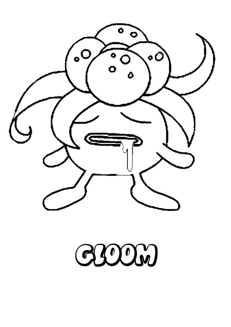 749x1060 Vileplume Coloring Pages Collection Coloring For Kids 2018