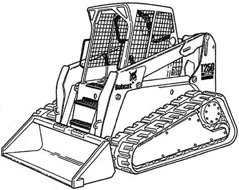 474x377 Bobcat Skid Steer Coloring Page