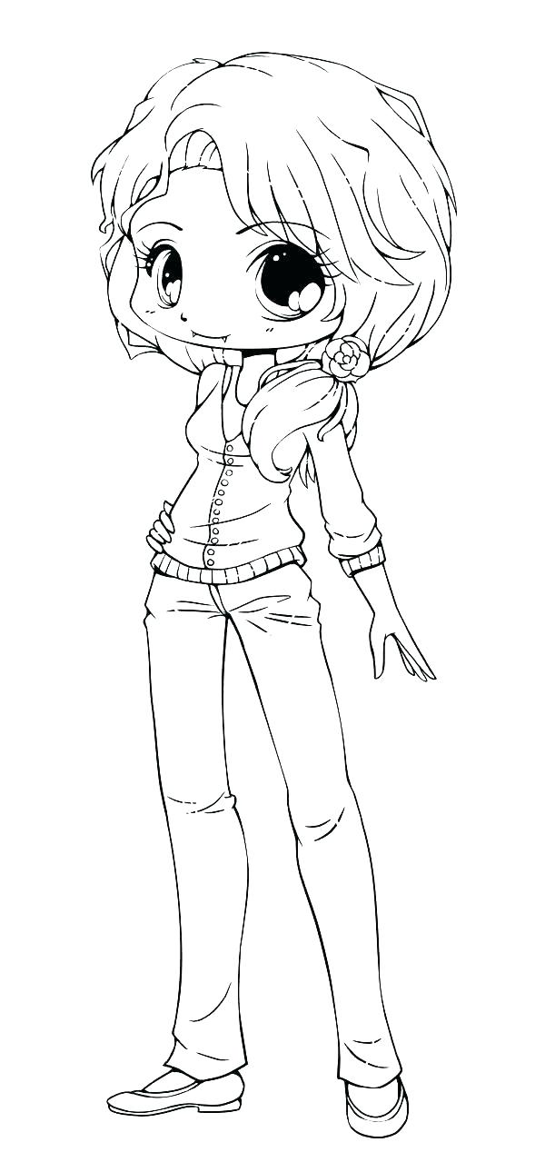 600x1290 Cute Girl Coloring Pages Cartoon Girl Coloring Pages Cute Cartoon