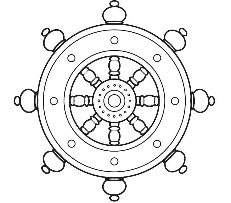 750x659 Dharma Wheel Tattoo. Countdown To Freedom Dharma
