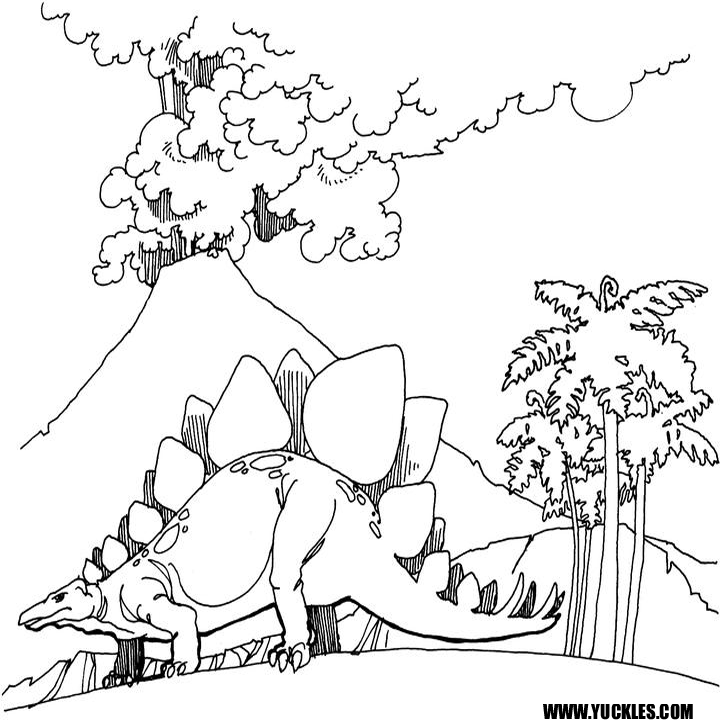 720x720 Stegosaurus Coloring Page By Yuckles!