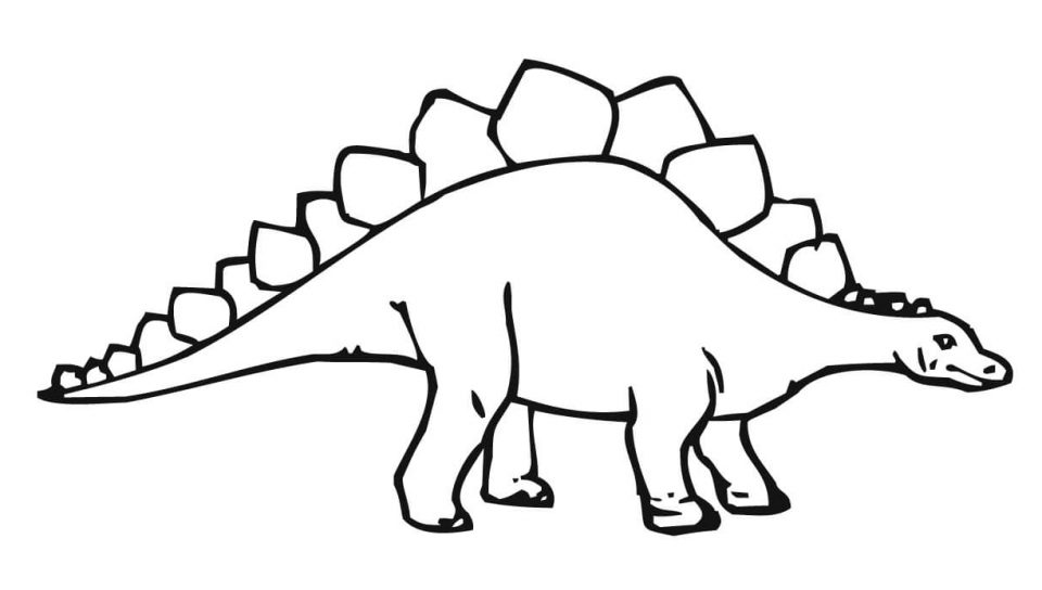 960x544 Coloring Pages Astonishing T Rex Pictures Stegosaurus And Other
