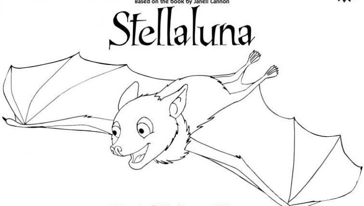 750x425 Stellaluna Coloring Pages Coloring Pages Websites Stellaluna