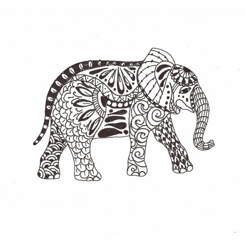 490x490 Animal Doodle Stencils