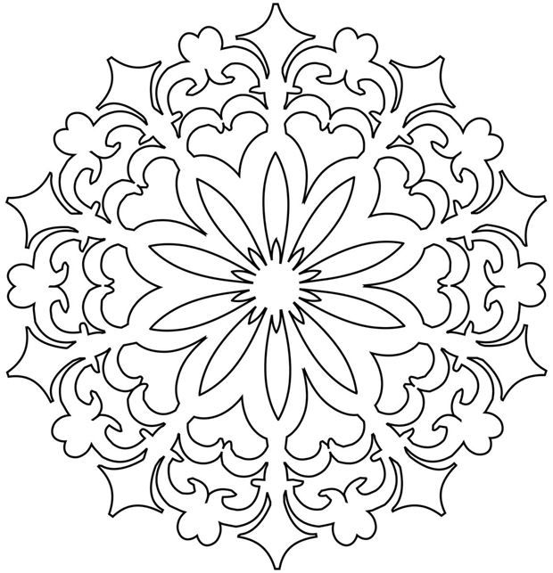 620x643 Rangoli Stencils Printouts Rangoli Designs Printable Coloring