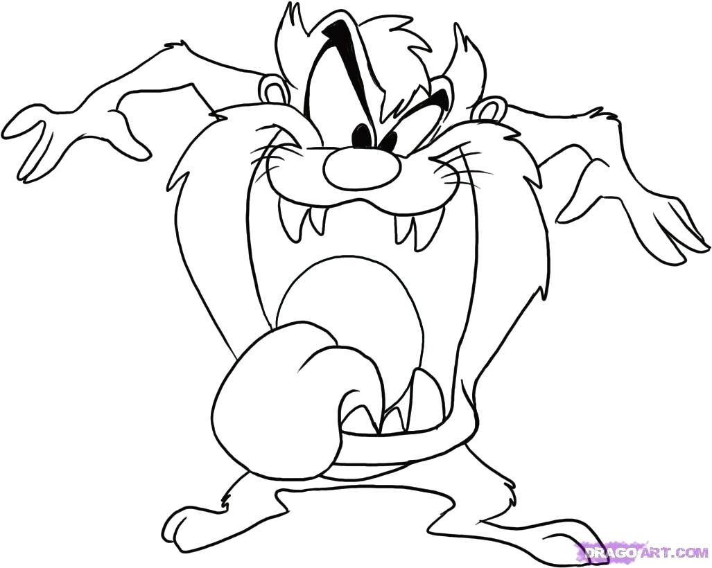 1027x820 Coloring Pages Flowers For Adults How To Draw Cartoons Devil Step