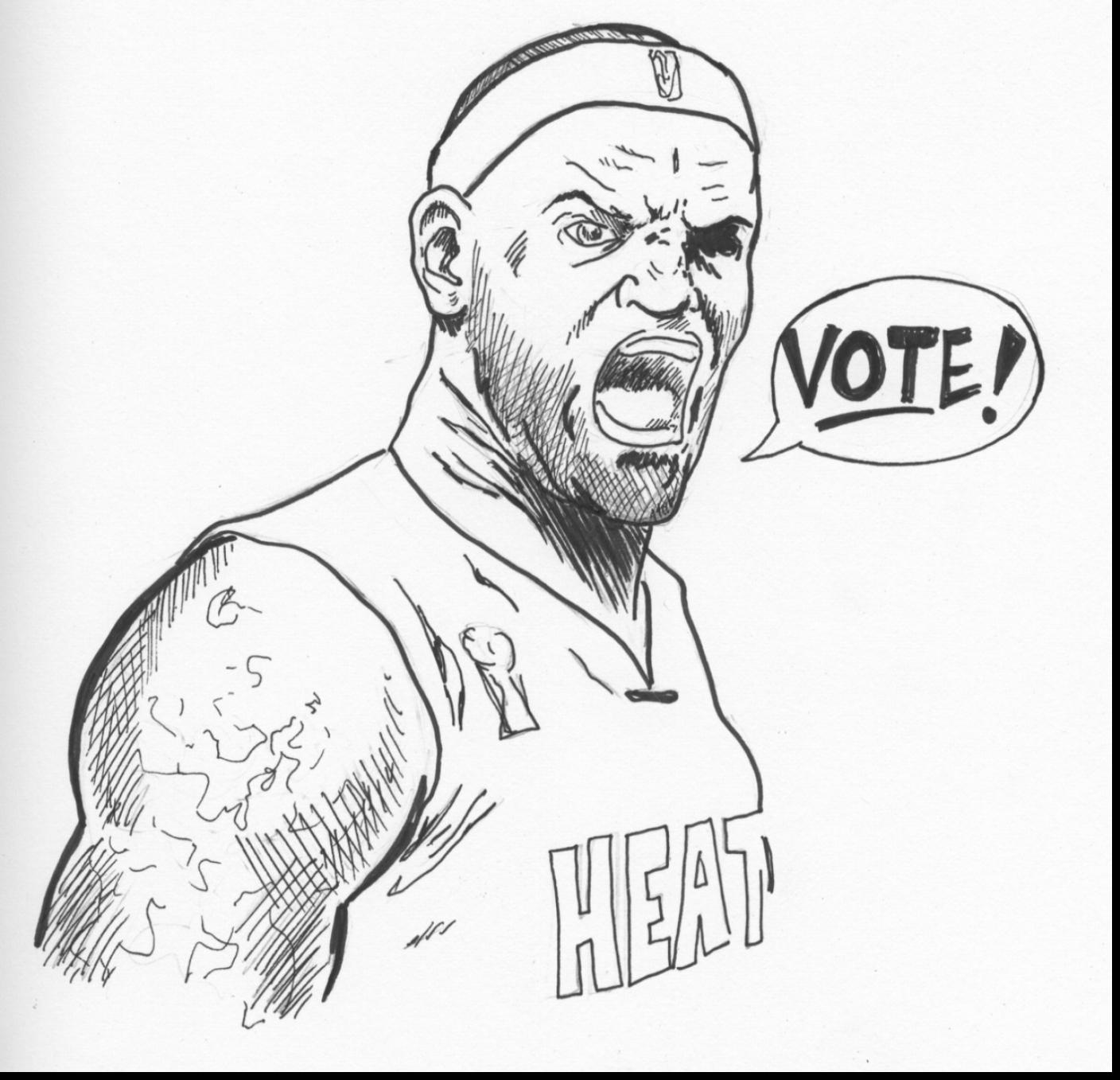 1408x1357 Lebron James Coloring Page With Sheets