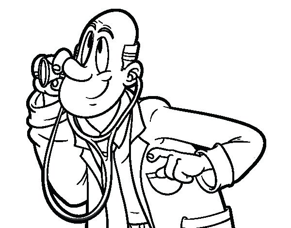 600x470 Stethoscope Coloring Page Medical Coloring Page Coloring Pages