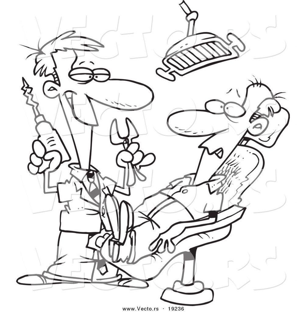 1004x1024 Surgeon Coloring Page Vector Illustration Of Lineart Holding