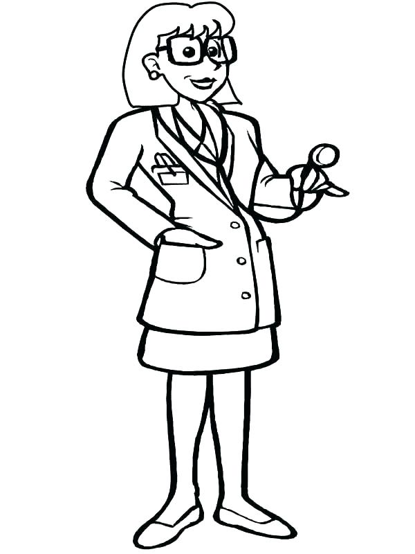 600x800 Doctor Coloring Sheets