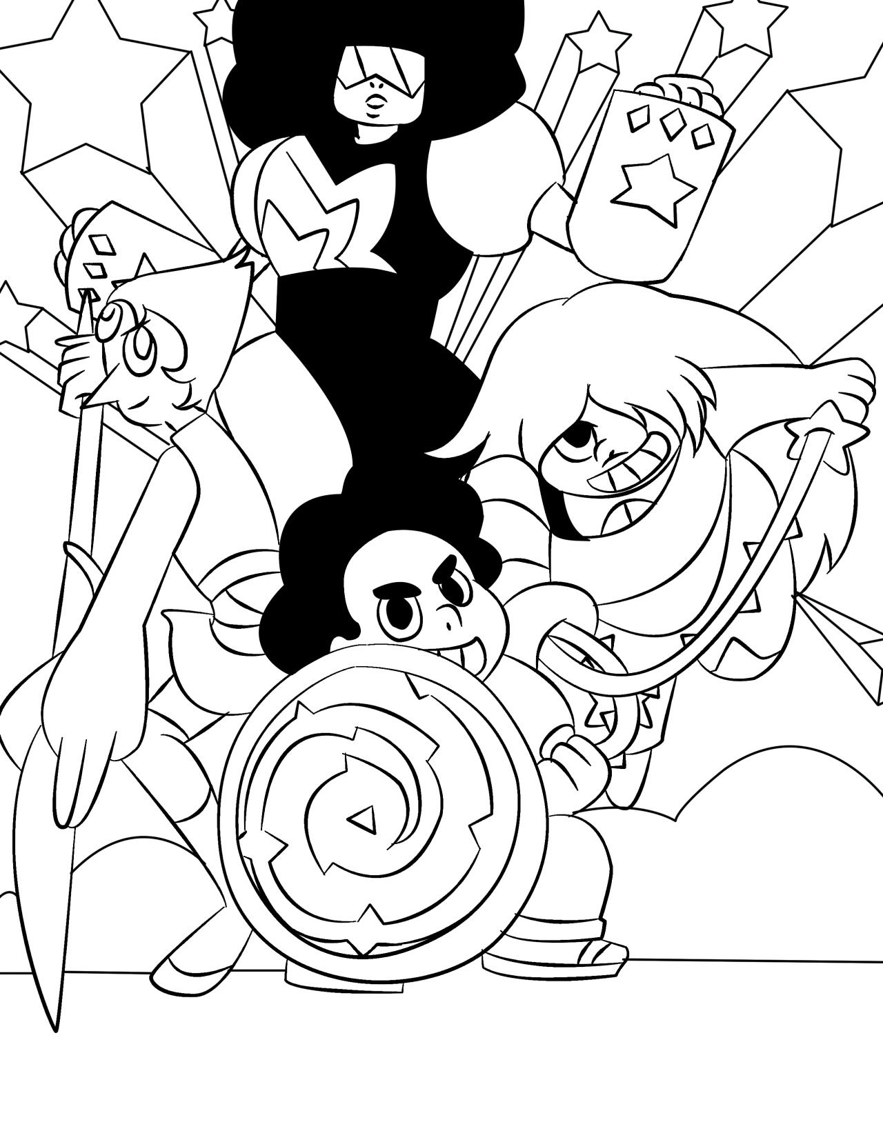 1280x1656 Su And Cn Coloring Pages Here S A Page Hope You And The Kids Free