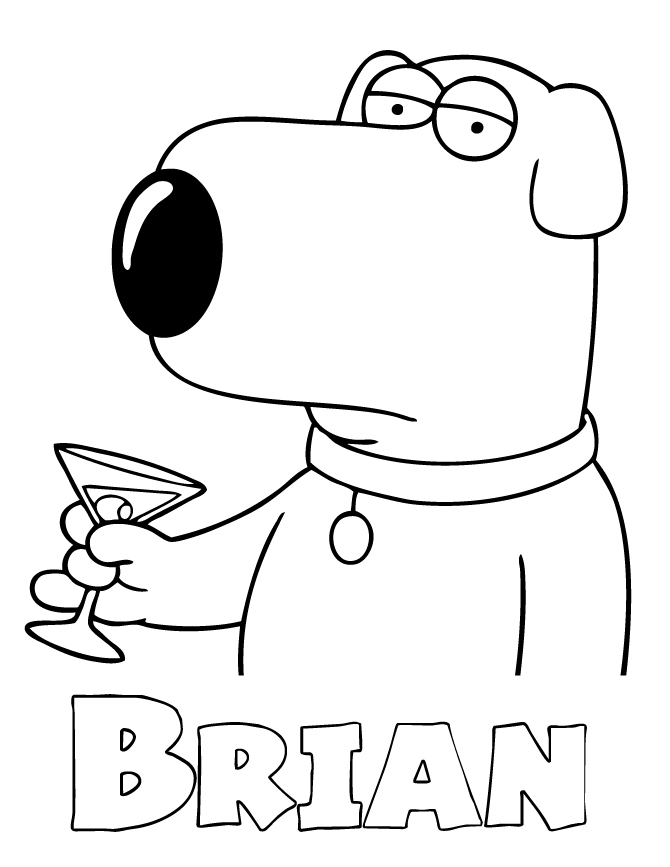 670x867 Family Guy Coloring Pages Unique Gangster Stewie Griffin Coloring