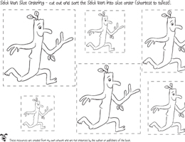 260x200 Stick Man Colouring Sheets. Daniel Loves Stick Man! Preschool