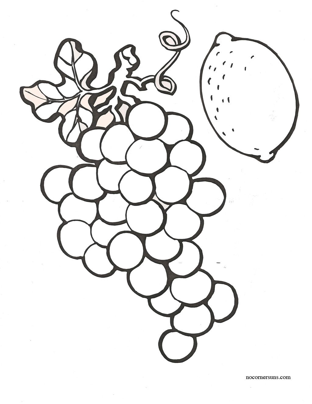 1024x1325 Fruit Color And Cut Pages. Coloring Pages Craft