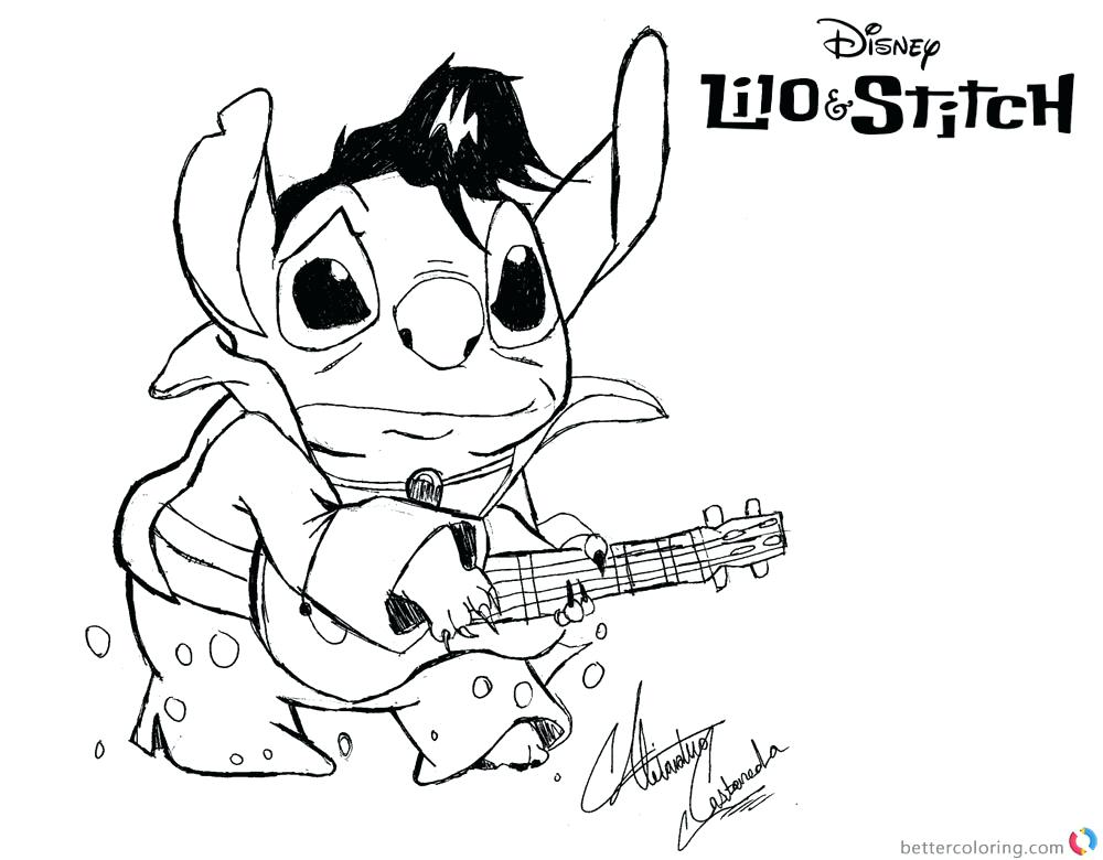 1000x780 Lilo And Stitch Coloring Pages Stitch Coloring Pages With Stitch