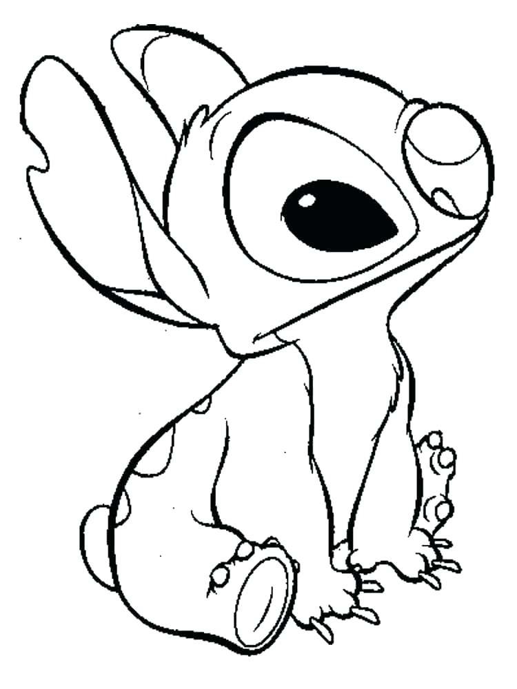750x1000 Beautiful Stitch Coloring Pages 11 For Your Coloring Print
