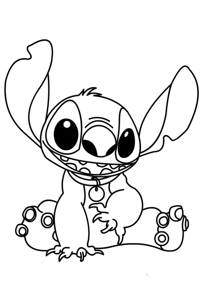 693x960 Get This Free Stitch Coloring Pages To Print 6pyax !