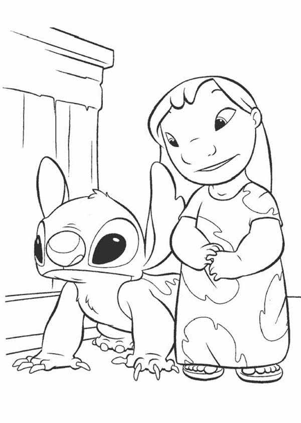 600x841 Lilo And Stitch Coloring Pages Lilo And Stitch Coloring Pages 1024