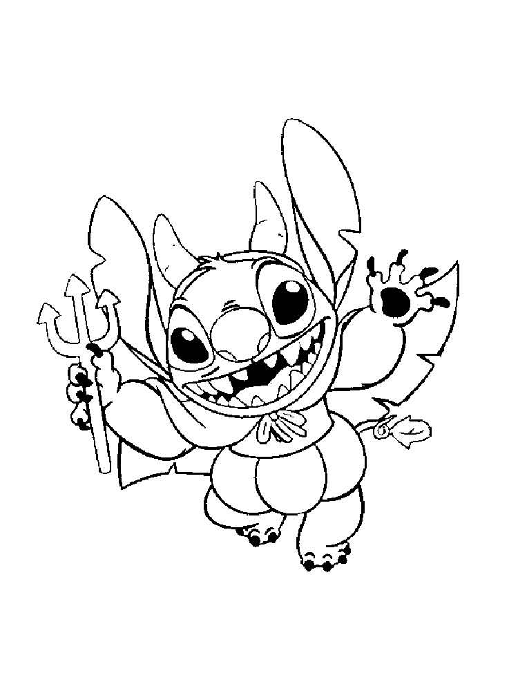 750x1000 Lilo And Stitch Coloring Pages. Download And Print Lilo And Stitch